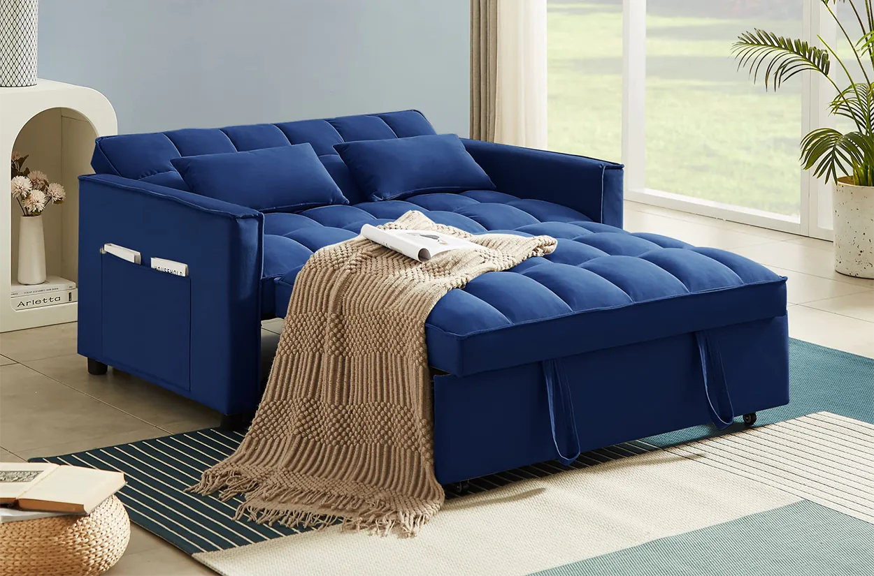 15 Inviting Ideas for Blue Sleeper Sofa for 2024